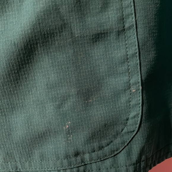 Heart and soul green scrub top large - Picture 2 of 3